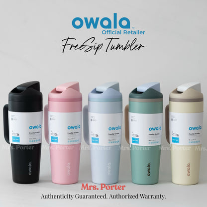 Owala FreeSip Tumbler 30oz (887ml) 40oz (1183ml) Insulated Stainless Steel Water Bottle