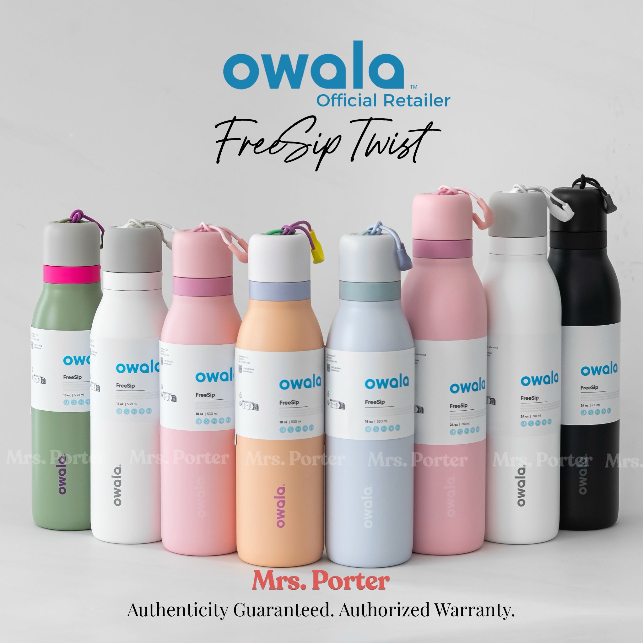 Owala FreeSip Twist Insulated Stainless Steel Water Bottle – Mrs