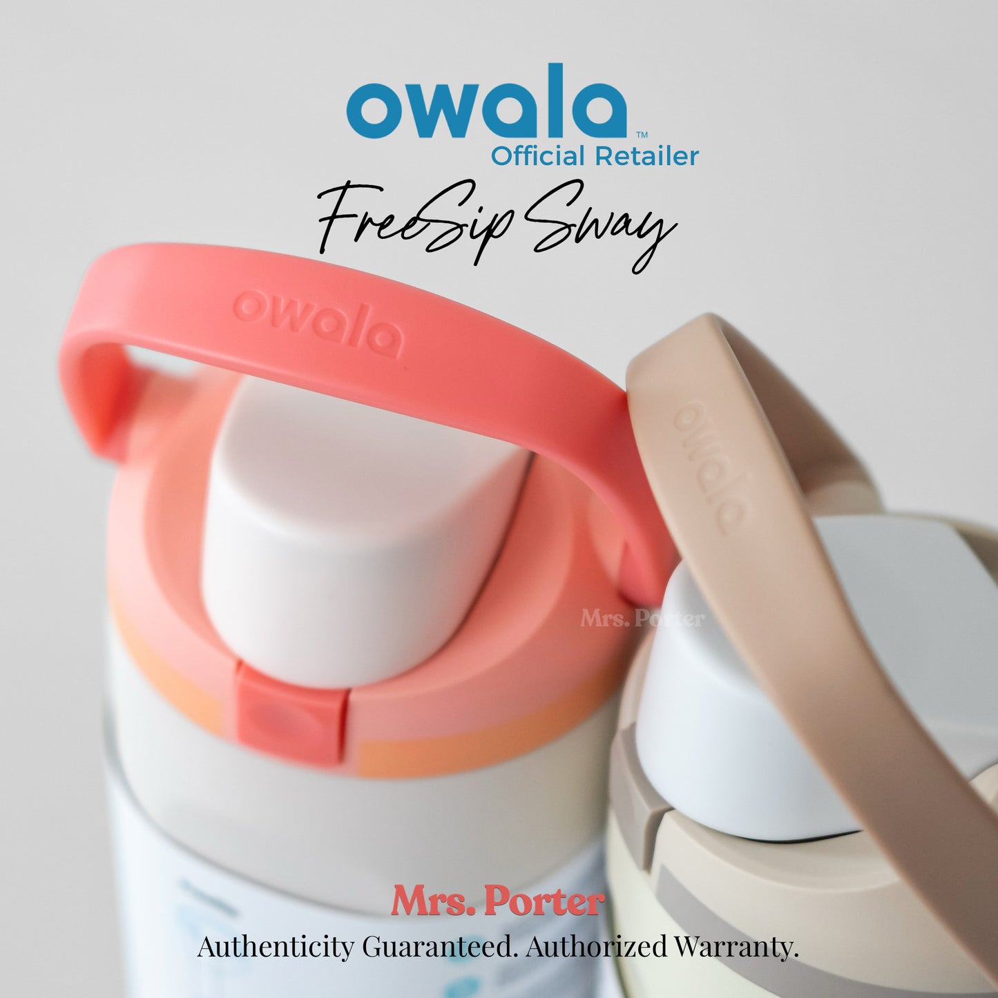 Owala FreeSip Sway 30oz (887ml) 40oz (1183ml)  Insulated Stainless-Steel Water Bottle