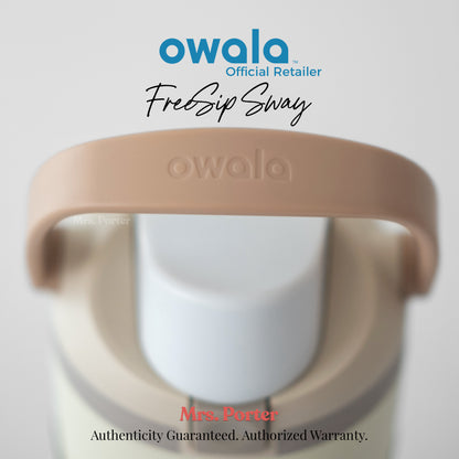 Owala FreeSip Sway 30oz (887ml) 40oz (1183ml)  Insulated Stainless-Steel Water Bottle