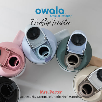 Owala FreeSip Tumbler 30oz (887ml) 40oz (1183ml) Insulated Stainless Steel Water Bottle