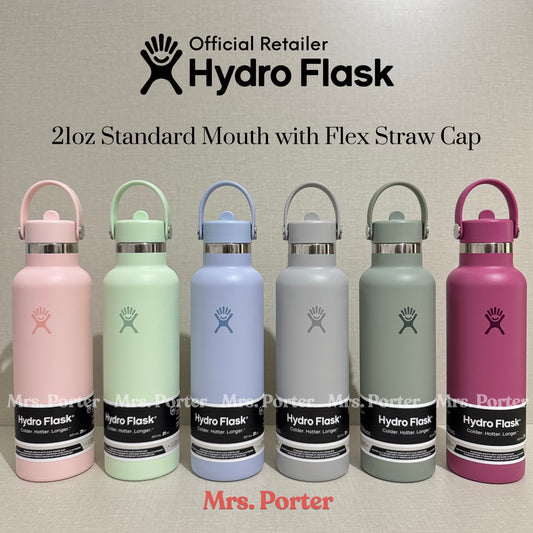 Hydro Flask Tumbler 21oz (621ml) Standard Mouth with Flex Straw Cap