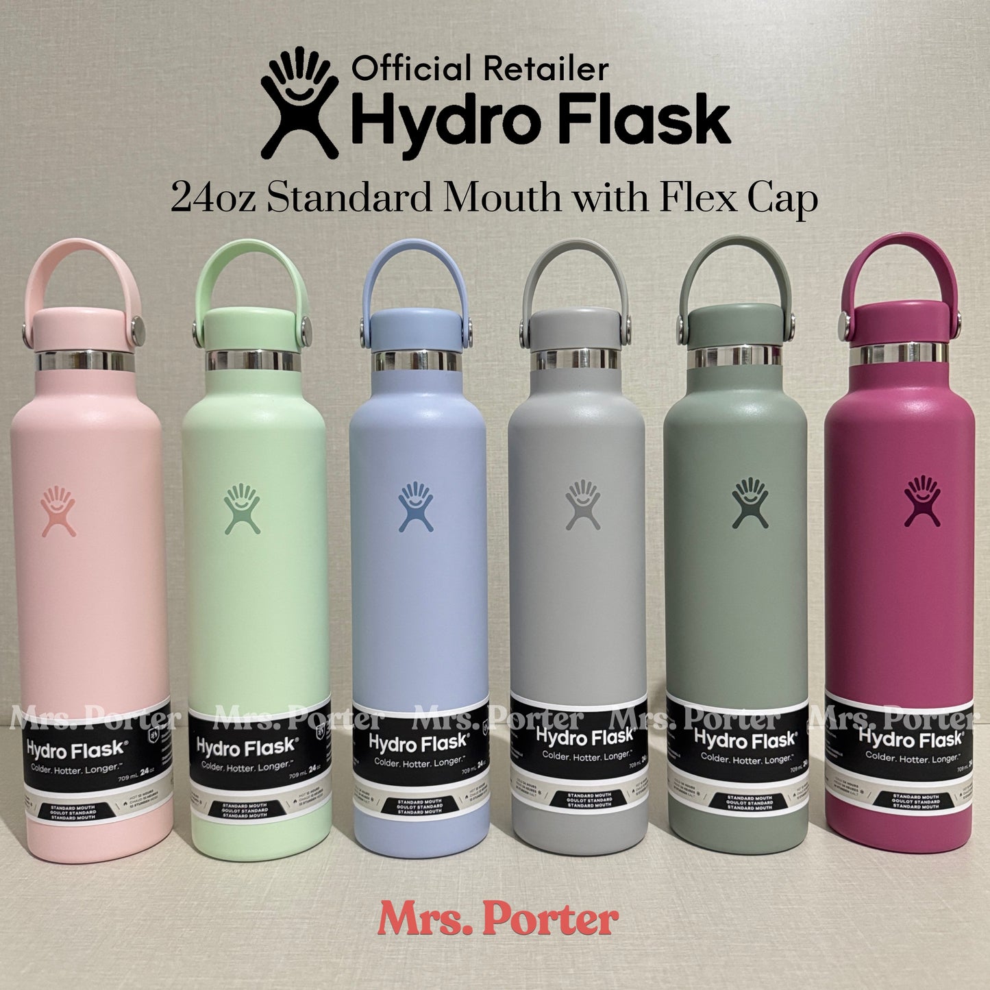 Hydro Flask Tumbler 24oz (710ml) Standard Mouth with Flex Cap