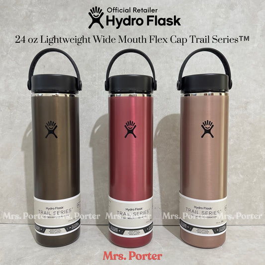 Hydro Flask Tumbler 24oz (710ml) Lightweight Wide Mouth Trail Series with Flex Cap