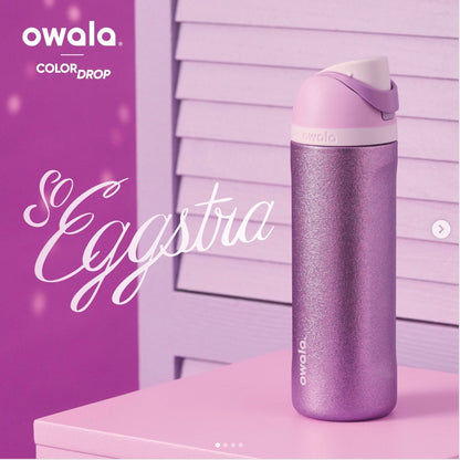 Owala FreeSip 24-Ounce (709ml) Insulated Stainless-Steel Water Bottle