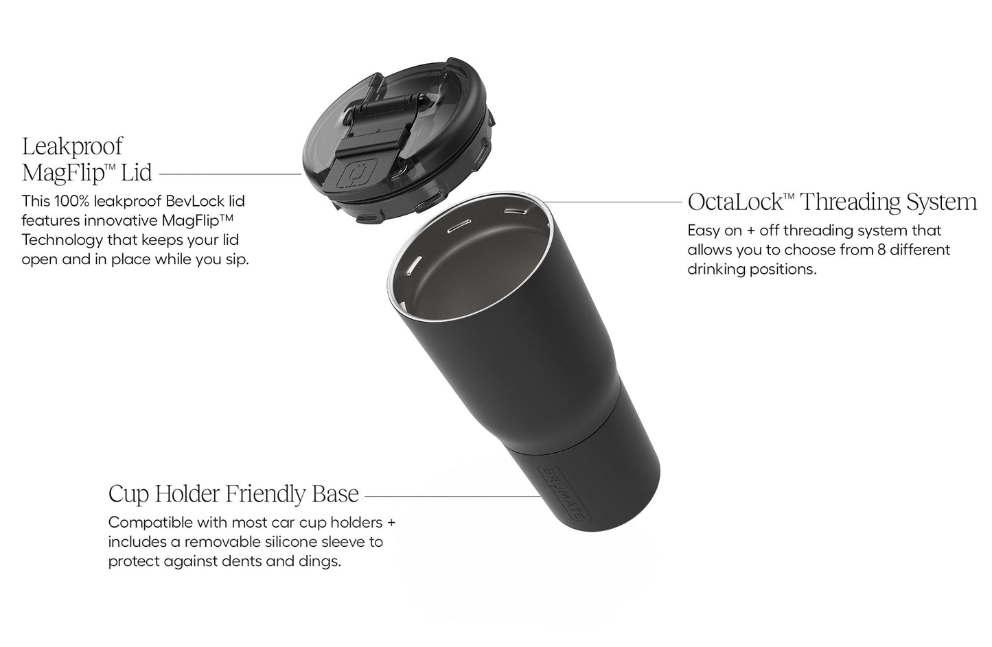 Brumate Nav 25oz Leakproof Water Tumbler