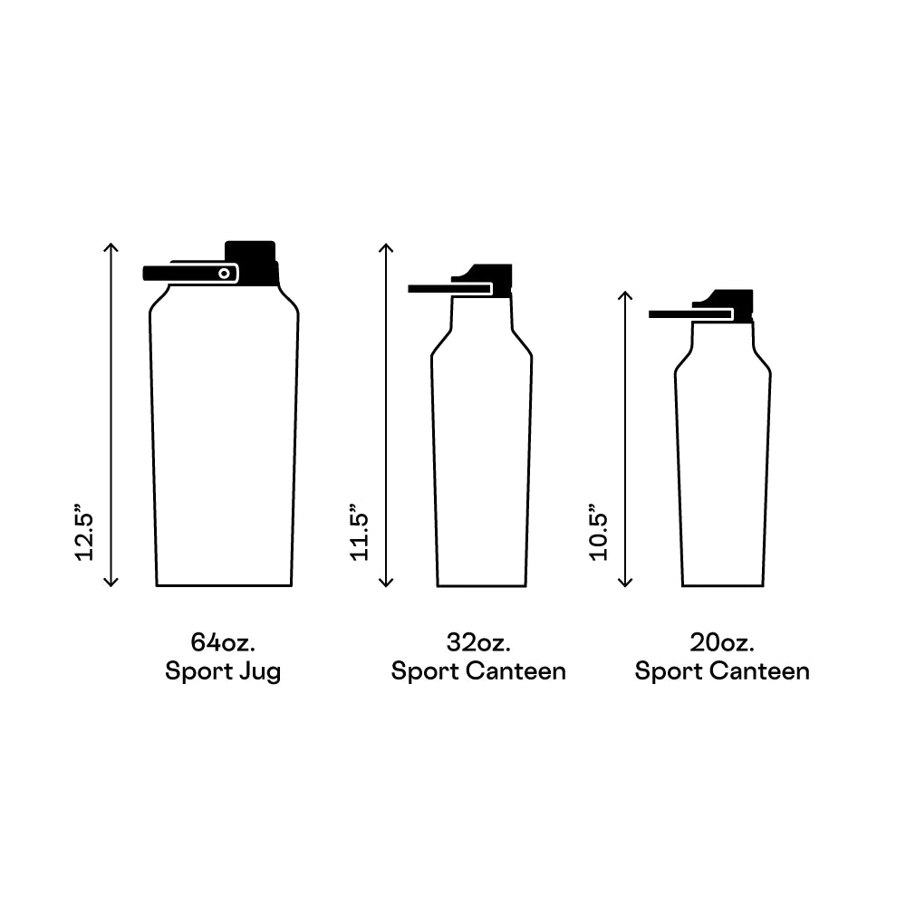 CORKCICLE Sport Canteen 32oz Water Bottle