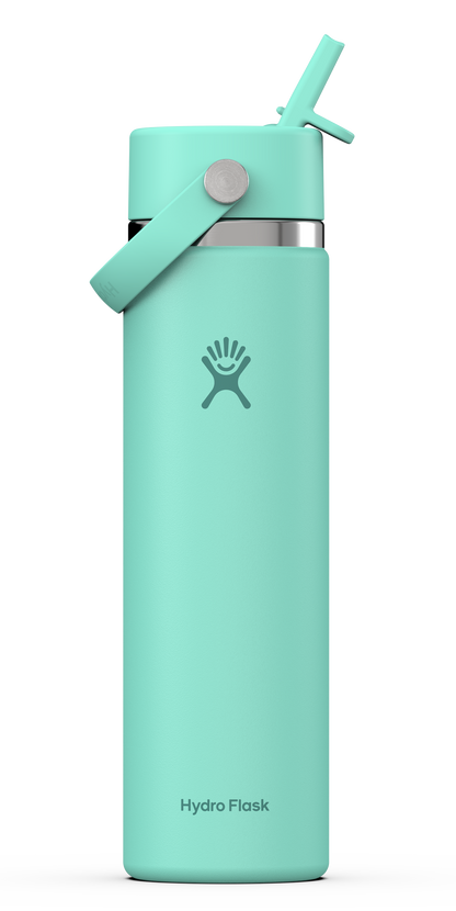 Hydro Flask Tumbler 24oz (710ml) Wide Mouth with Flex Straw Cap