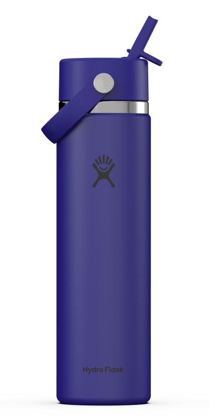 Hydro Flask Tumbler 24oz (710ml) Wide Mouth with Flex Straw Cap