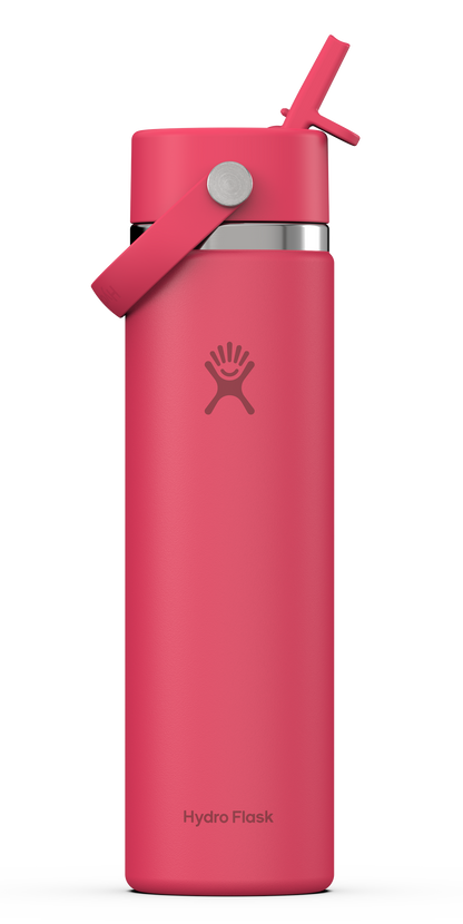 Hydro Flask Tumbler 24oz (710ml) Wide Mouth with Flex Straw Cap