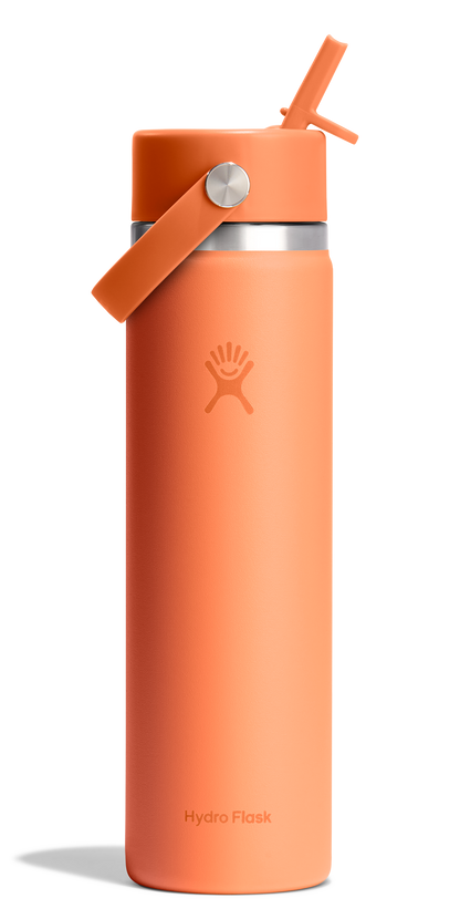 Hydro Flask Tumbler 24oz (710ml) Wide Mouth with Flex Straw Cap