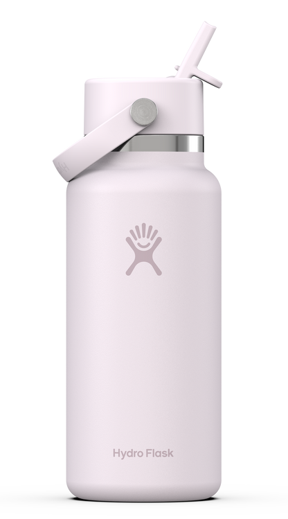 Hydro Flask Tumbler 32oz (946mL) Wide Mouth with Flex Straw Cap