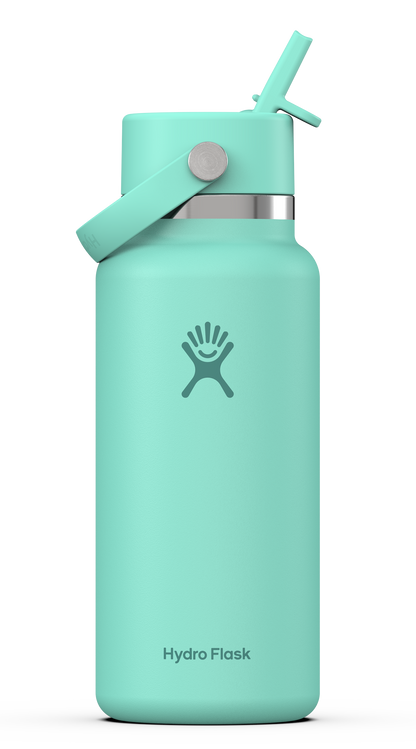 Hydro Flask Tumbler 32oz (946mL) Wide Mouth with Flex Straw Cap