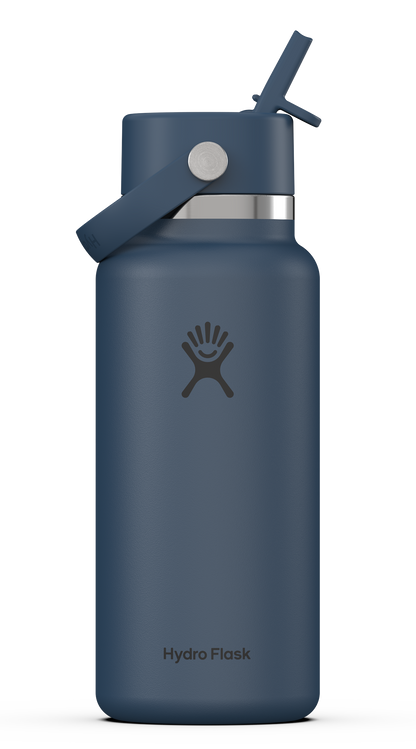 Hydro Flask Tumbler 32oz (946mL) Wide Mouth with Flex Straw Cap