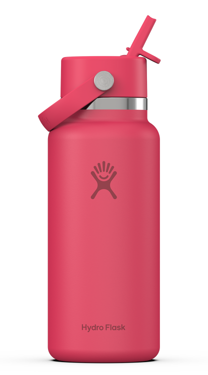 Hydro Flask Tumbler 32oz (946mL) Wide Mouth with Flex Straw Cap