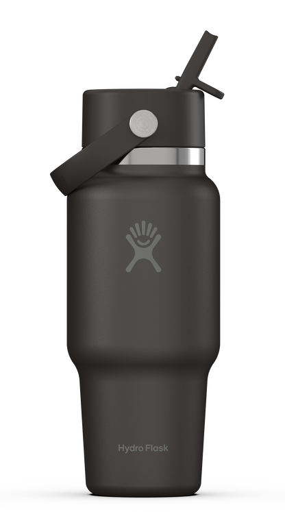Hydro Flask 24oz (710ml) Wide Mouth Travel Bottle with Flex Straw Cap