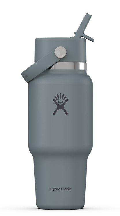 Hydro Flask 24oz (710ml) Wide Mouth Travel Bottle with Flex Straw Cap