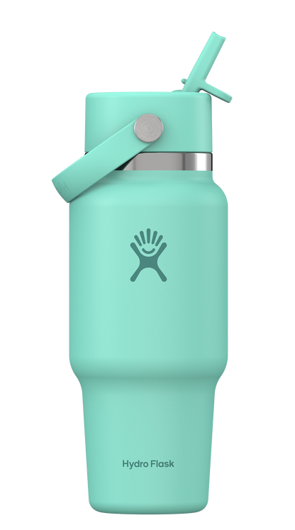Hydro Flask 24oz (710ml) Wide Mouth Travel Bottle with Flex Straw Cap