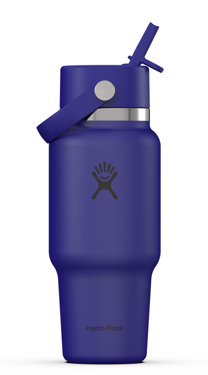 Hydro Flask 24oz (710ml) Wide Mouth Travel Bottle with Flex Straw Cap