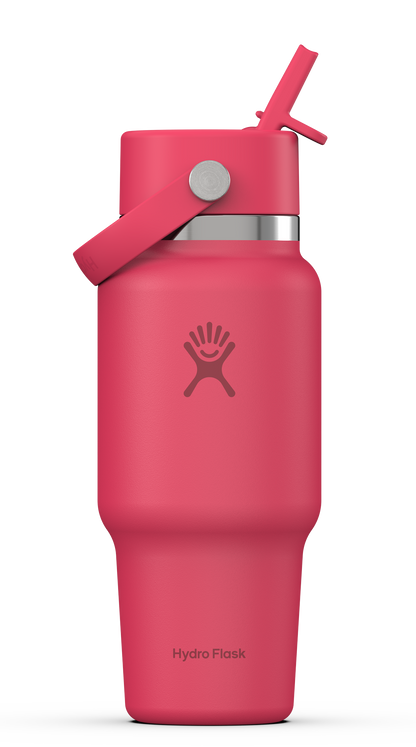 Hydro Flask 24oz (710ml) Wide Mouth Travel Bottle with Flex Straw Cap