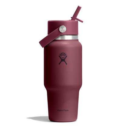 Hydro Flask 24oz (710ml) Wide Mouth Travel Bottle with Flex Straw Cap