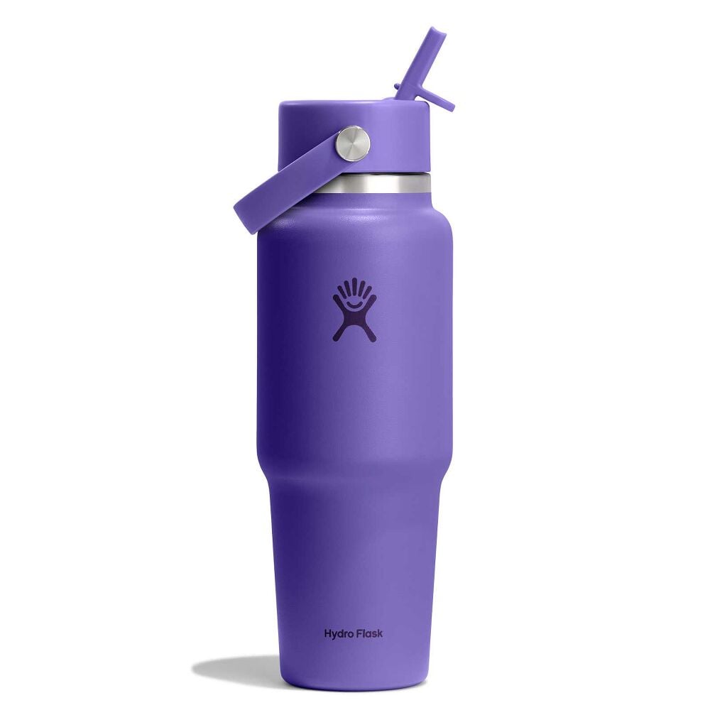 Hydro Flask 32oz (946ml) Wide Mouth Travel Bottle with Flex Straw Cap
