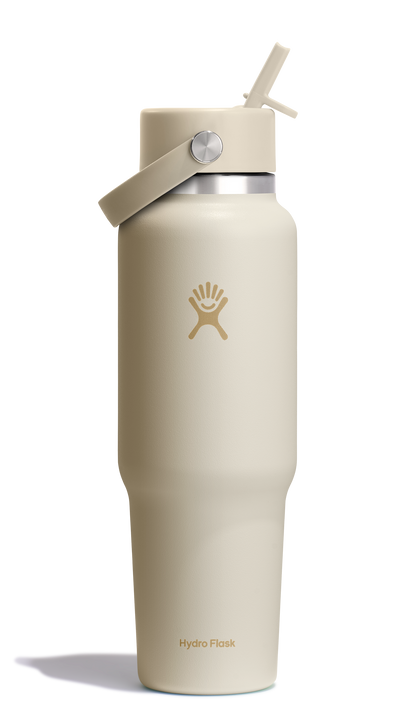 Hydro Flask 40oz (1180ml) Wide Mouth Travel Bottle with Flex Straw Cap