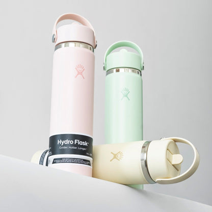 Hydro Flask Tumbler 24oz (710ml) Wide Mouth with Flex Straw Cap