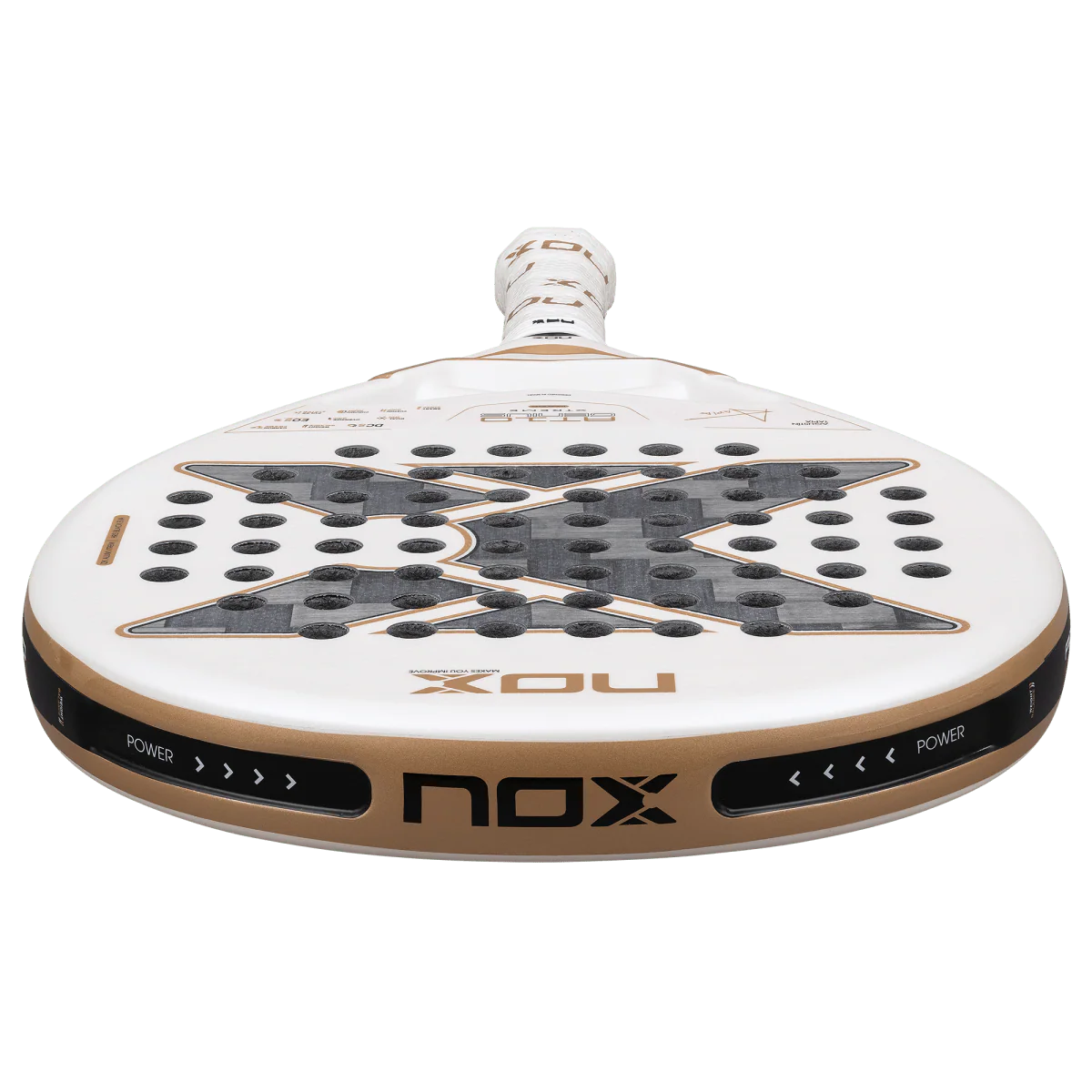NOX AT10 LUXURY GENIUS 12K ALUM XTREM 2026 BY AGUSTÍN TAPIA PADEL RACKET