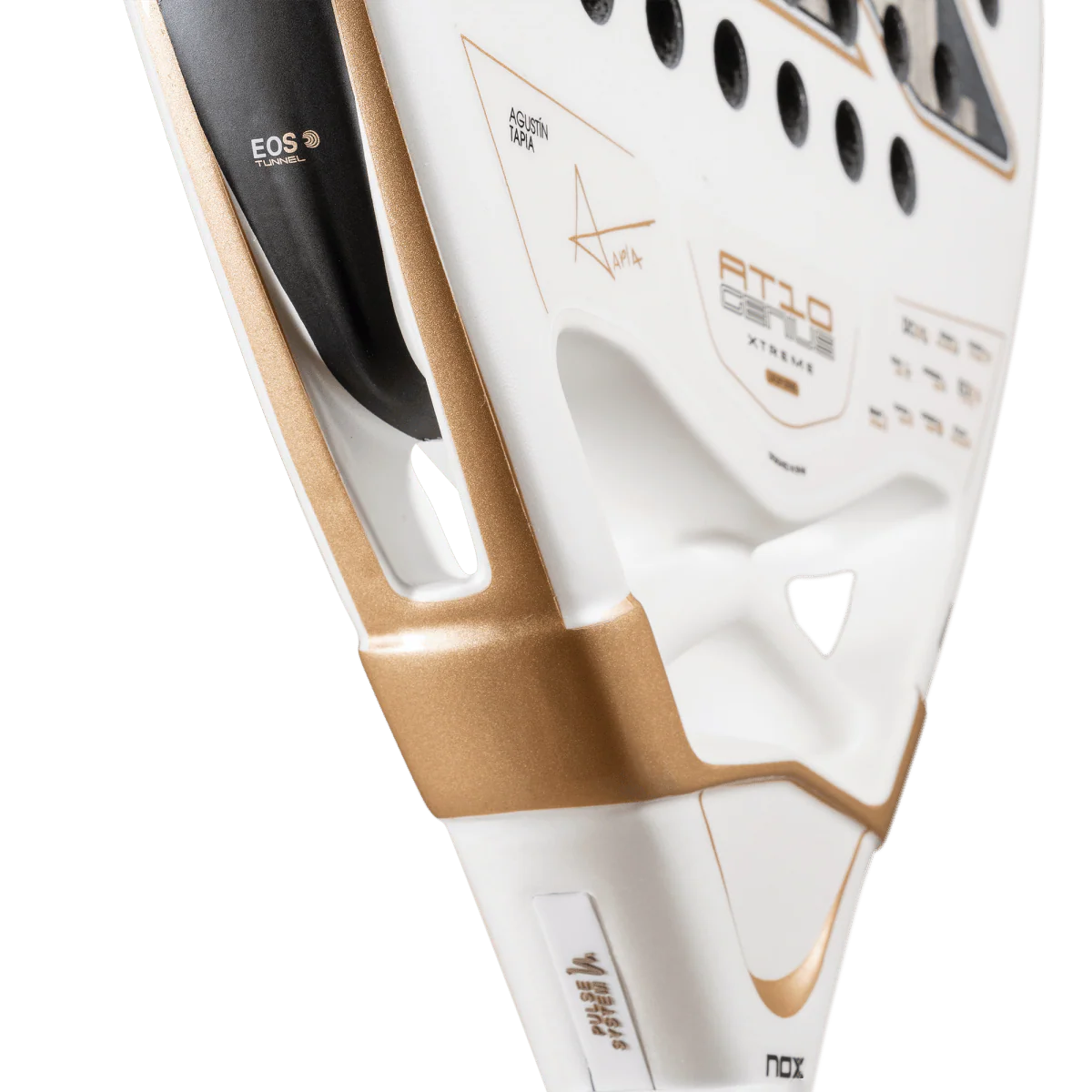 NOX AT10 LUXURY GENIUS 12K ALUM XTREM 2026 BY AGUSTÍN TAPIA PADEL RACKET