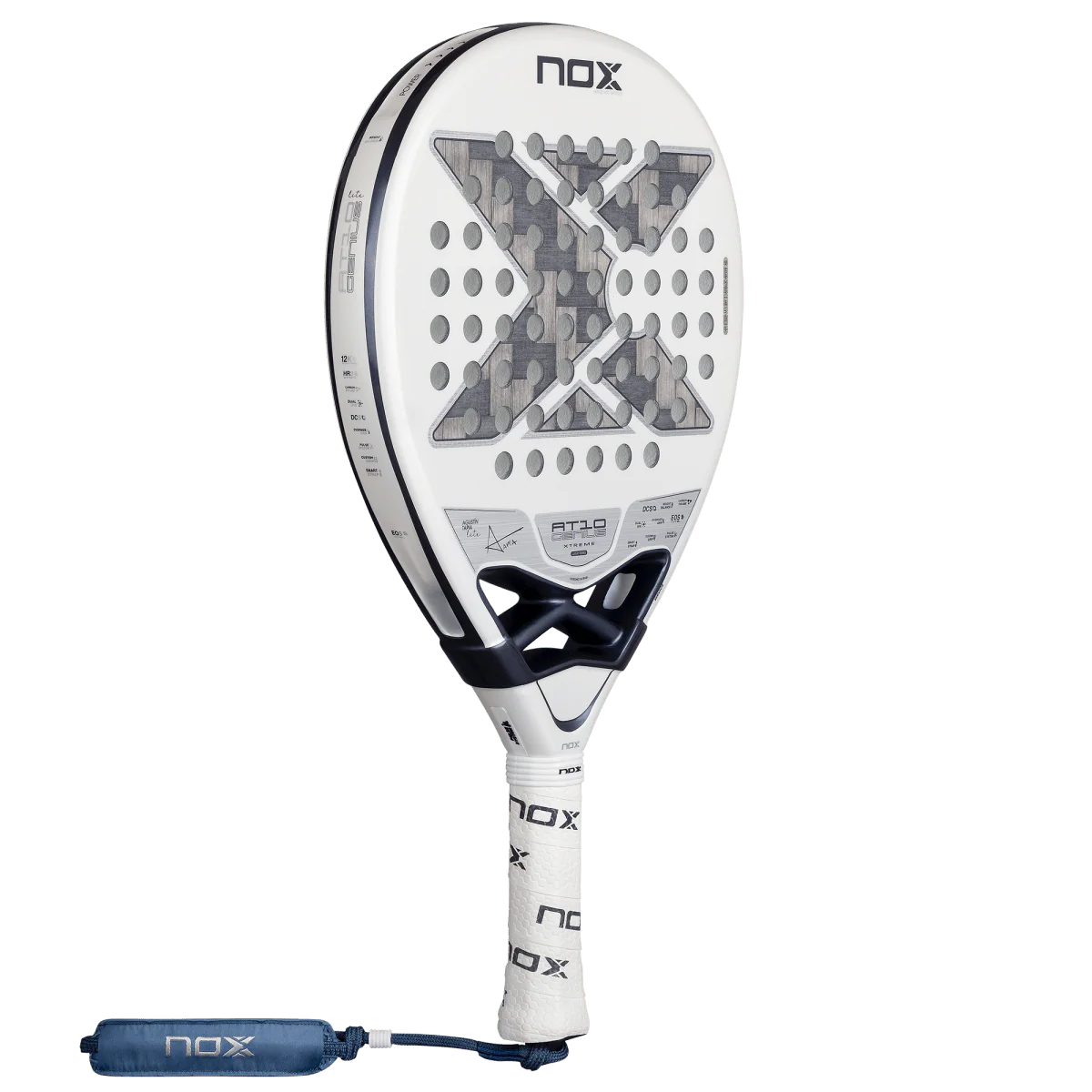 NOX AT10 LUXURY GENIUS 12K ALUM XTREM LITE 2026 BY AGUSTÍN TAPIA PADEL RACKET