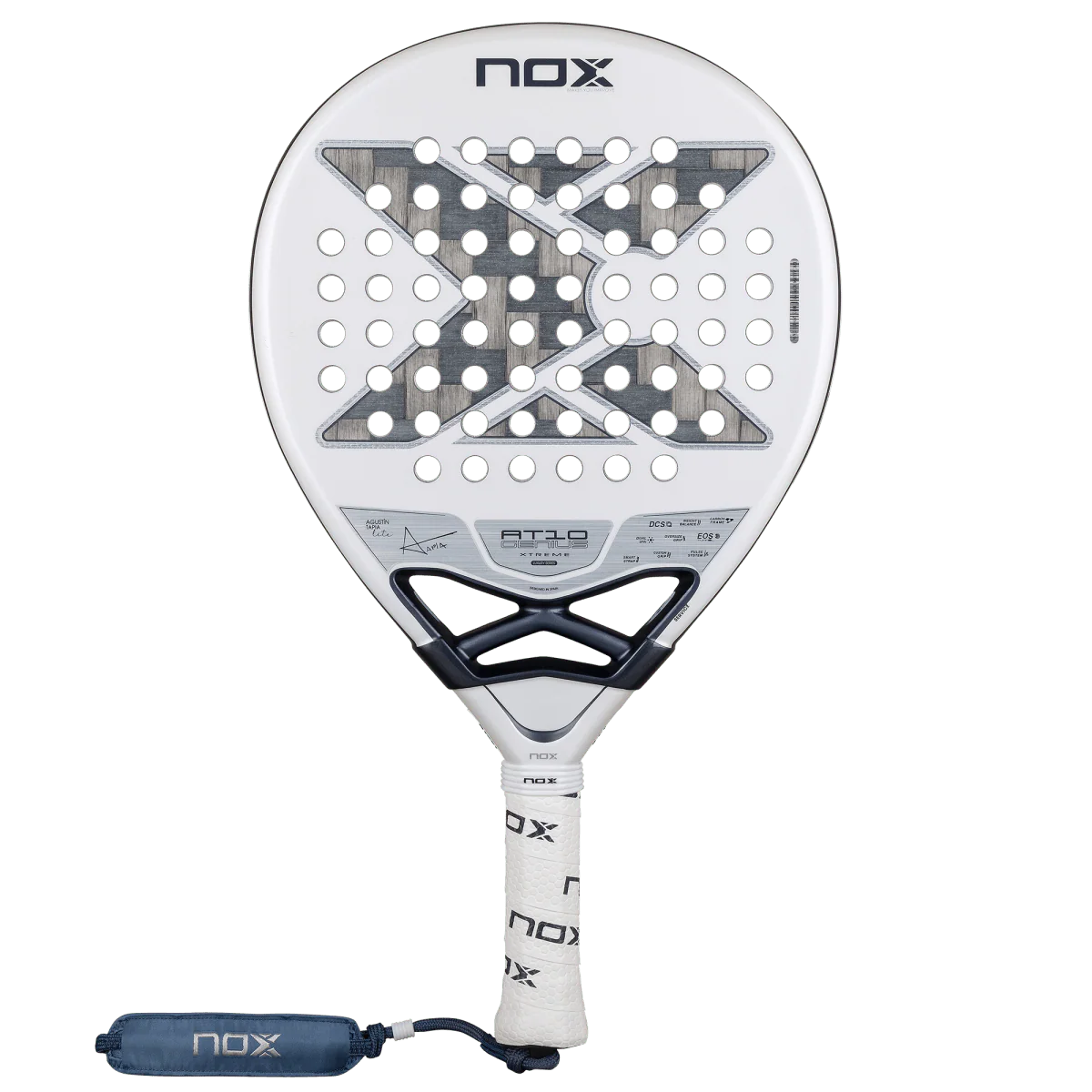 NOX AT10 LUXURY GENIUS 12K ALUM XTREM LITE 2026 BY AGUSTÍN TAPIA PADEL RACKET