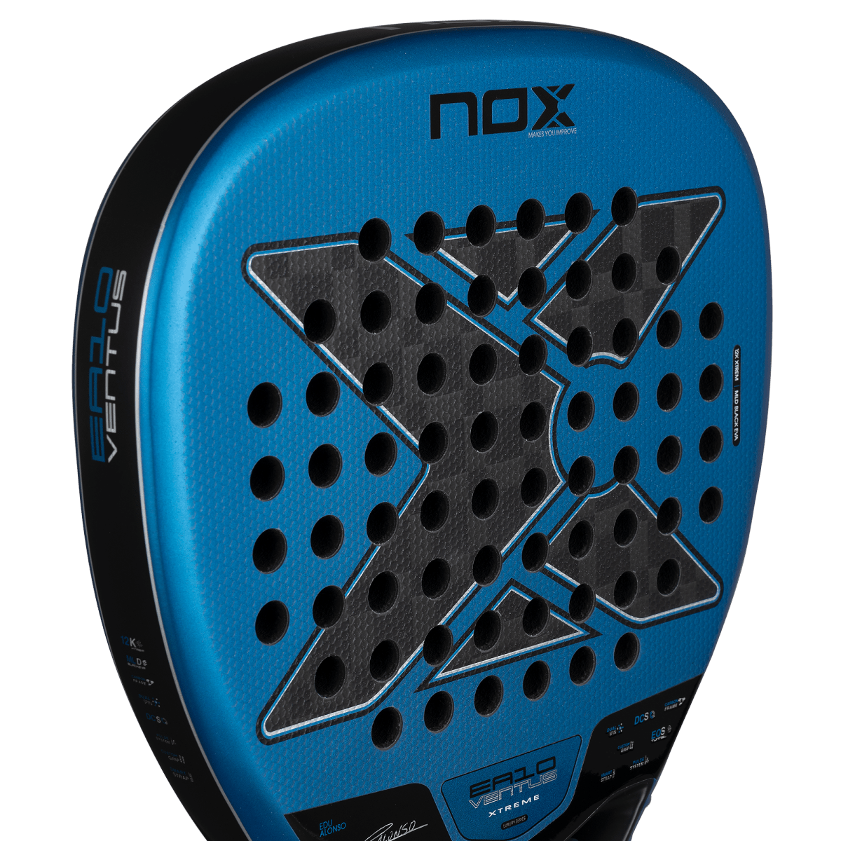 NOX EA10 VENTUS ATTACK 12K XTREM BY EDU ALONSO PADEL RACKET
