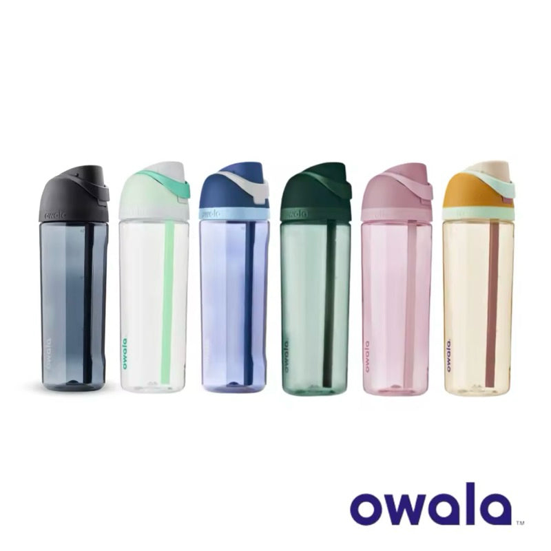 Owala FreeSip 25oz (740ml) Tritan Water Bottle with Locking Push Button Lid