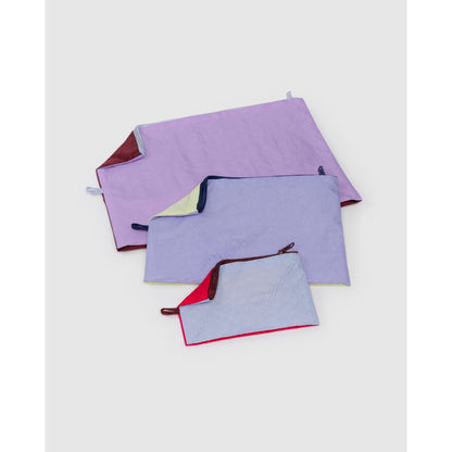 BAGGU - GO POUCH SET - RECYCLED NYLON