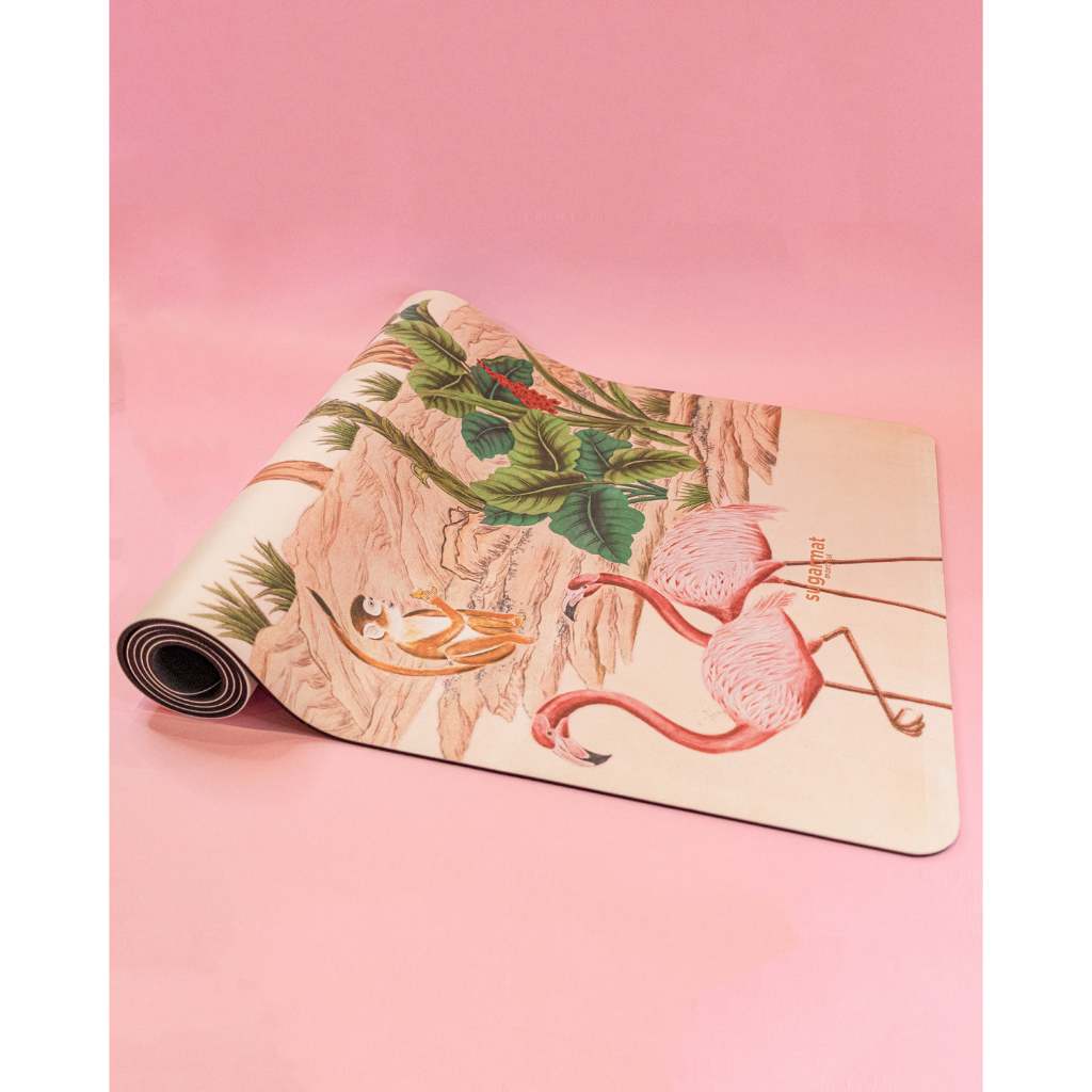 Sugarmat PU Lux 5mm Yoga Mat - Thick Designer Exercise Floor Mat with Grip