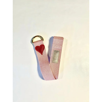 Sugarmat Yoga Stretching Strap - Eco-Friendly Cotton Strap with Soft Stretch Aid & Golden Hug Buckle