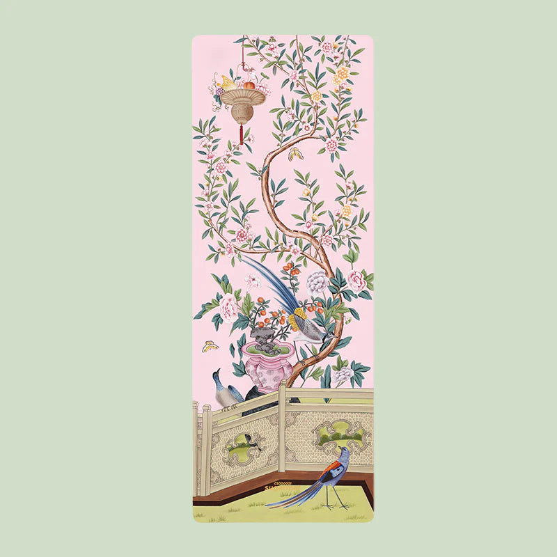Sugarmat Suede Travel Yoga Mat 3MM - Medium-Weight Rubber Base
