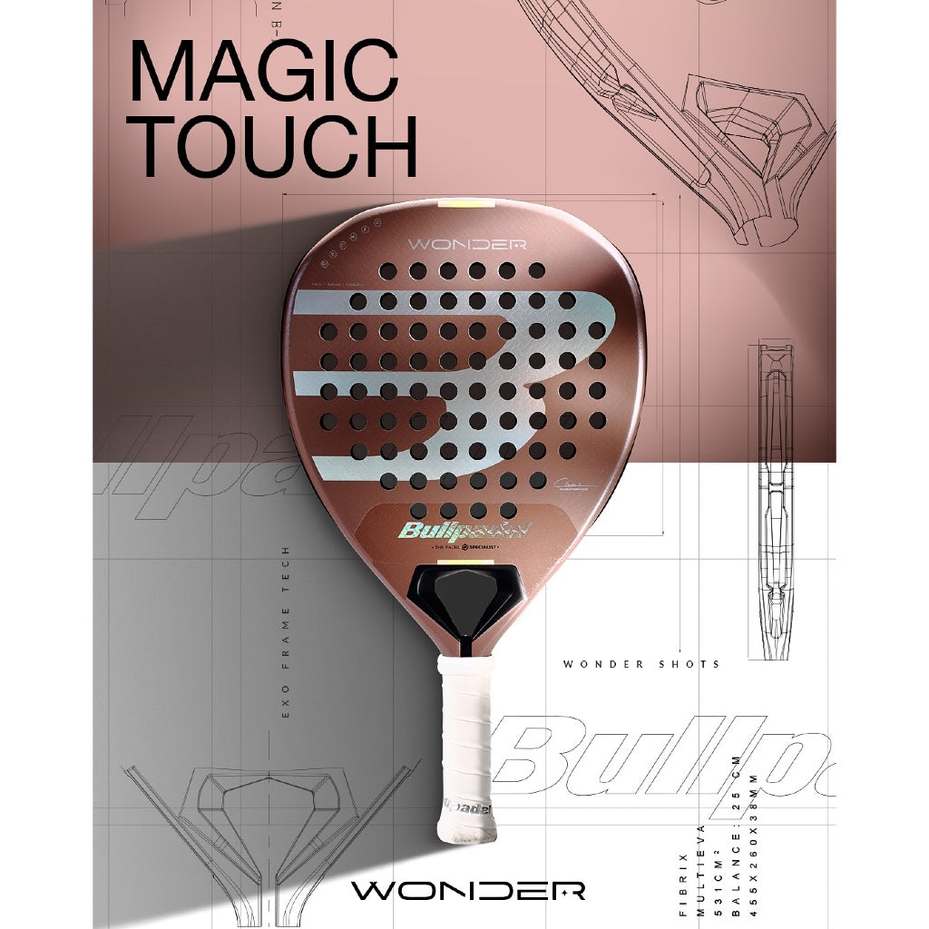 Bullpadel WONDER 26 Padel Racket Pro Line | Gemma Triay's Racket | Raket Padel