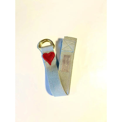 Sugarmat Yoga Stretching Strap - Eco-Friendly Cotton Strap with Soft Stretch Aid & Golden Hug Buckle