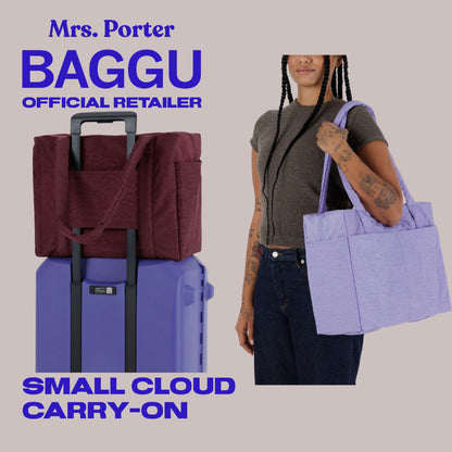 BAGGU - SMALL CLOUD CARRY-ON - NYLON BAG TAS NILON