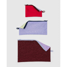 BAGGU - FLAT POUCH SET - NYLON POUCH