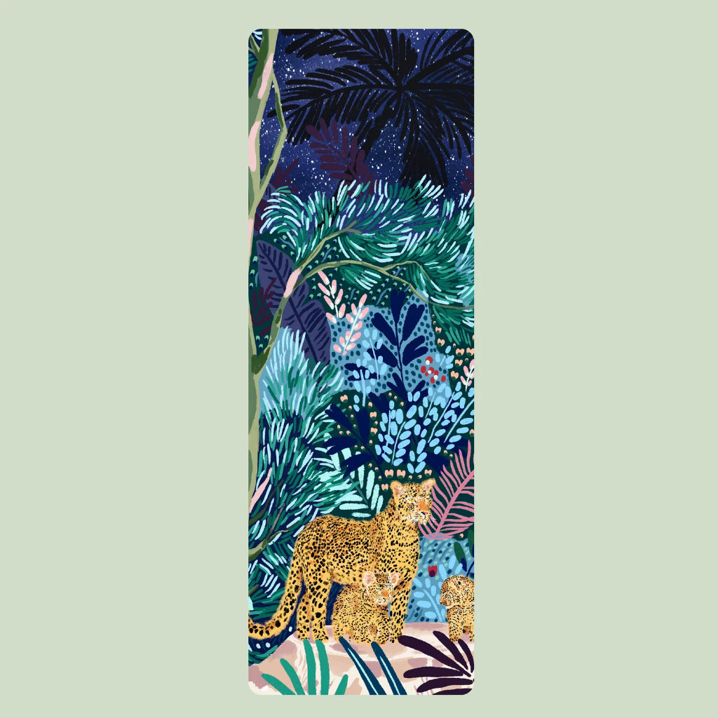 Sugarmat Suede Travel Yoga Mat 1MM - Lightweight Rubber Base