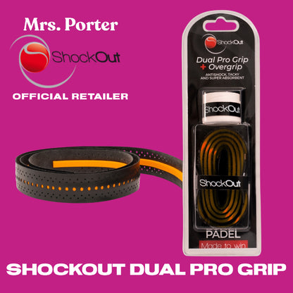 ShockOut Dual Pro Grip Padel Racket