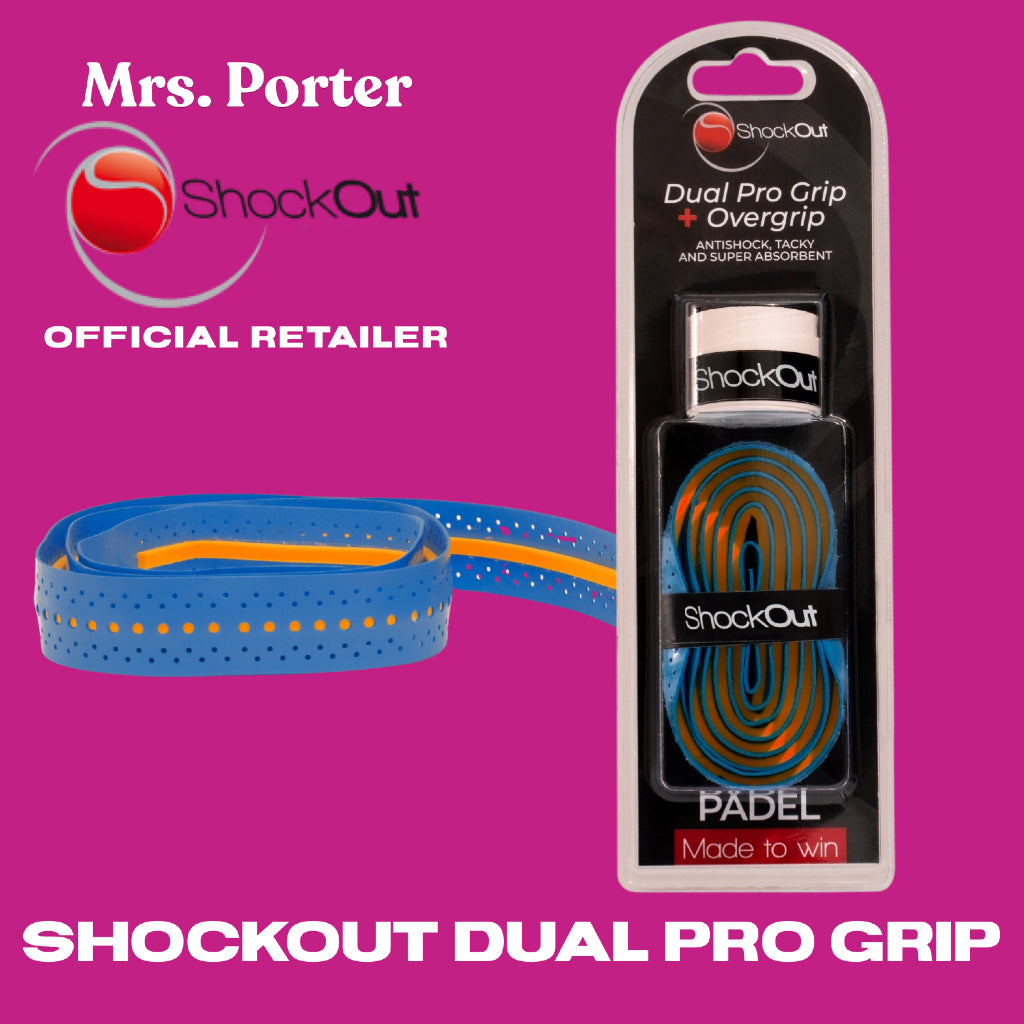 ShockOut Dual Pro Grip Padel Racket