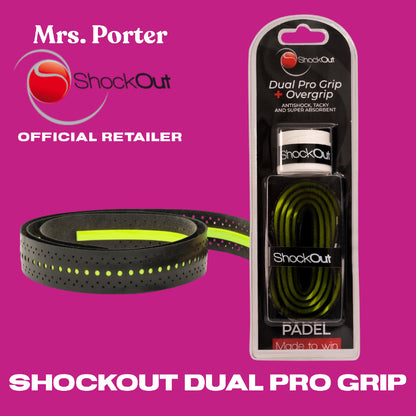 ShockOut Dual Pro Grip Padel Racket