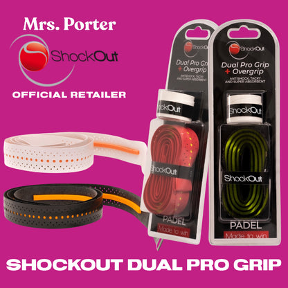 ShockOut Dual Pro Grip Padel Racket