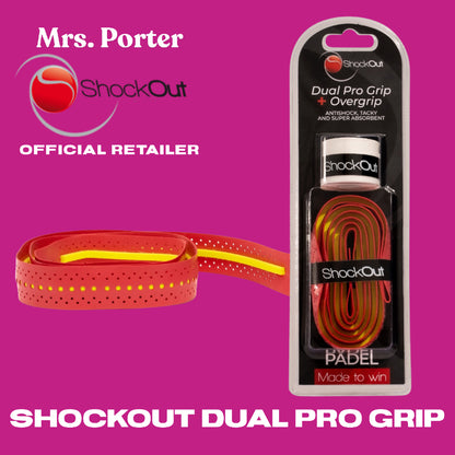 ShockOut Dual Pro Grip Padel Racket