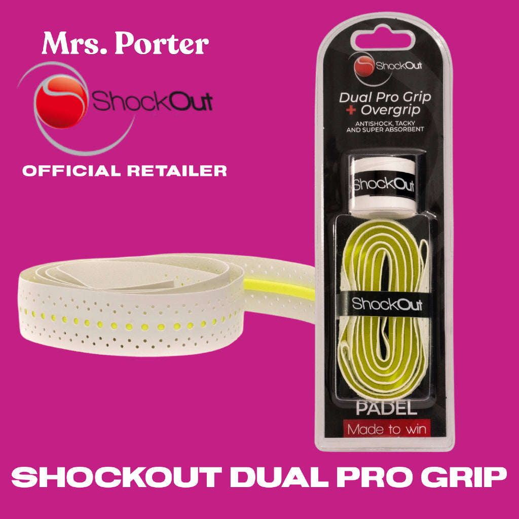 ShockOut Dual Pro Grip Padel Racket