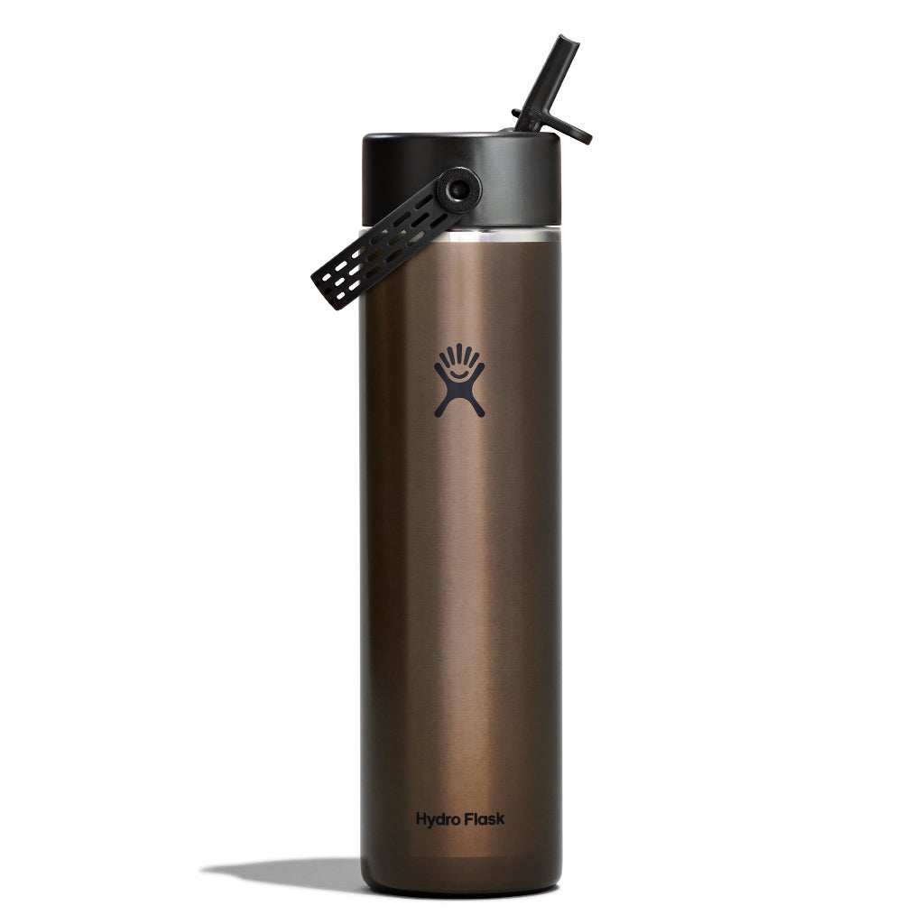 Hydro Flask Tumbler 24oz (710ml) Lightweight Wide Mouth Flex Straw Cap Bottle
